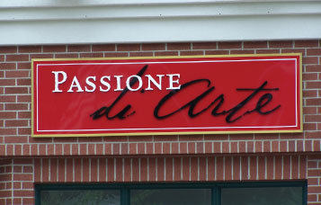 Aluminum Business Sign