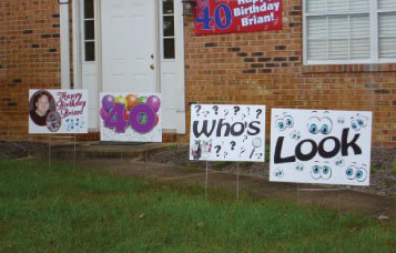 Birthday Signs and Banners