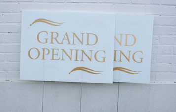 Grand Opening Yard Signs
