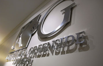 Metal Signs - Business Lobby