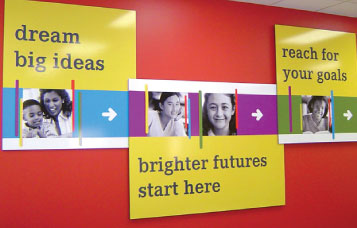 Interior Plastic Signs