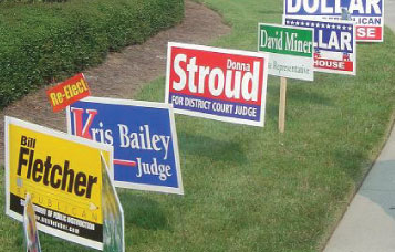 Are Your Political Signs Different