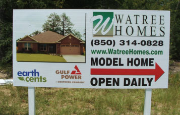 Temporary Property Sign