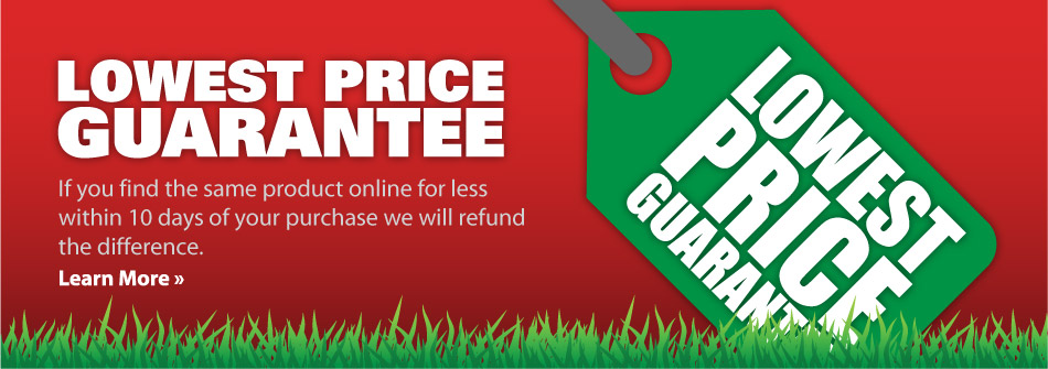 Our lowest price guarantee