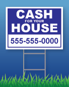 Real Estate Yard Sign Templates